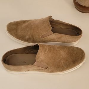 Vince Verrell Slip-On Suede Sneaker Backless Mules